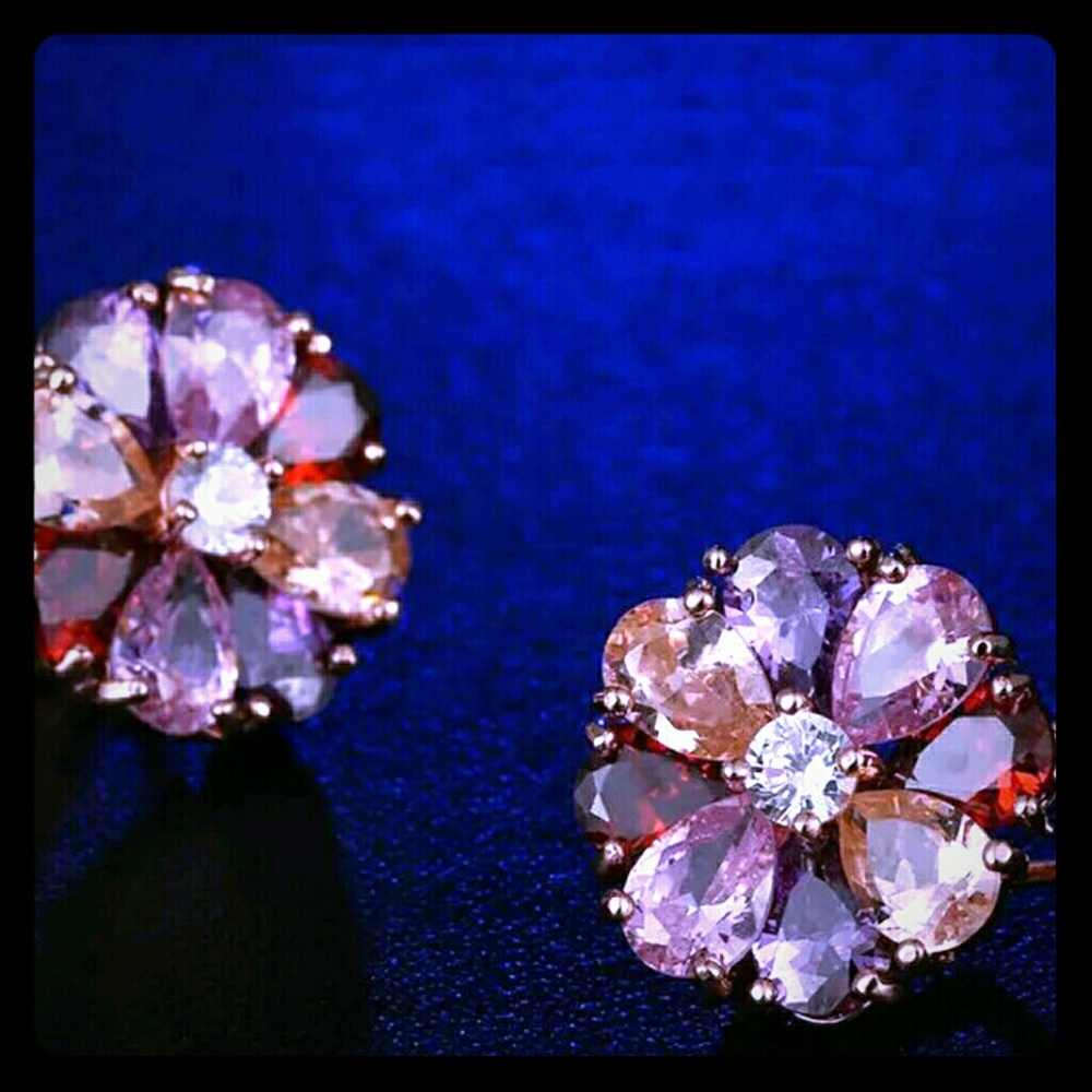 🥳Morganite Amethyst Garnet Topaz Earrings